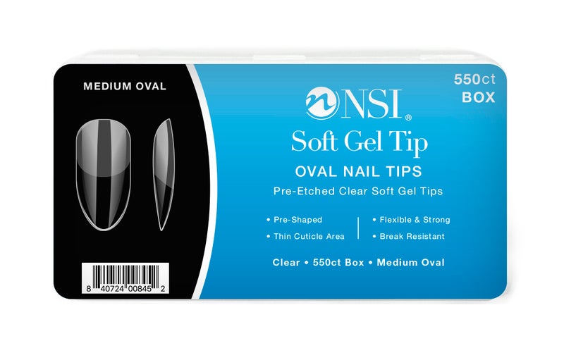 Soft Gel Tip Oval